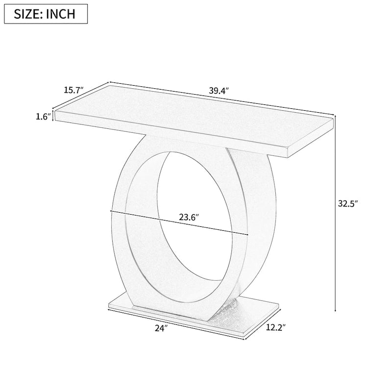 Christopher Knight Home - Console raffinée Hudson pour espaces de vie élégants