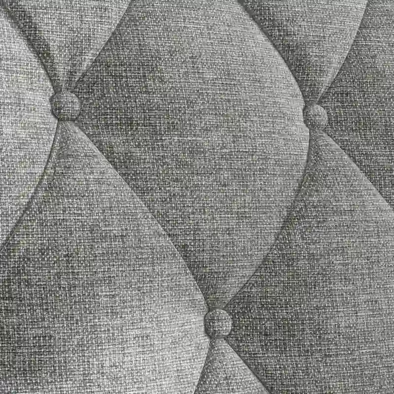 78.75 Polyester 3-Seater Sofa with Tufted Back and Cushions