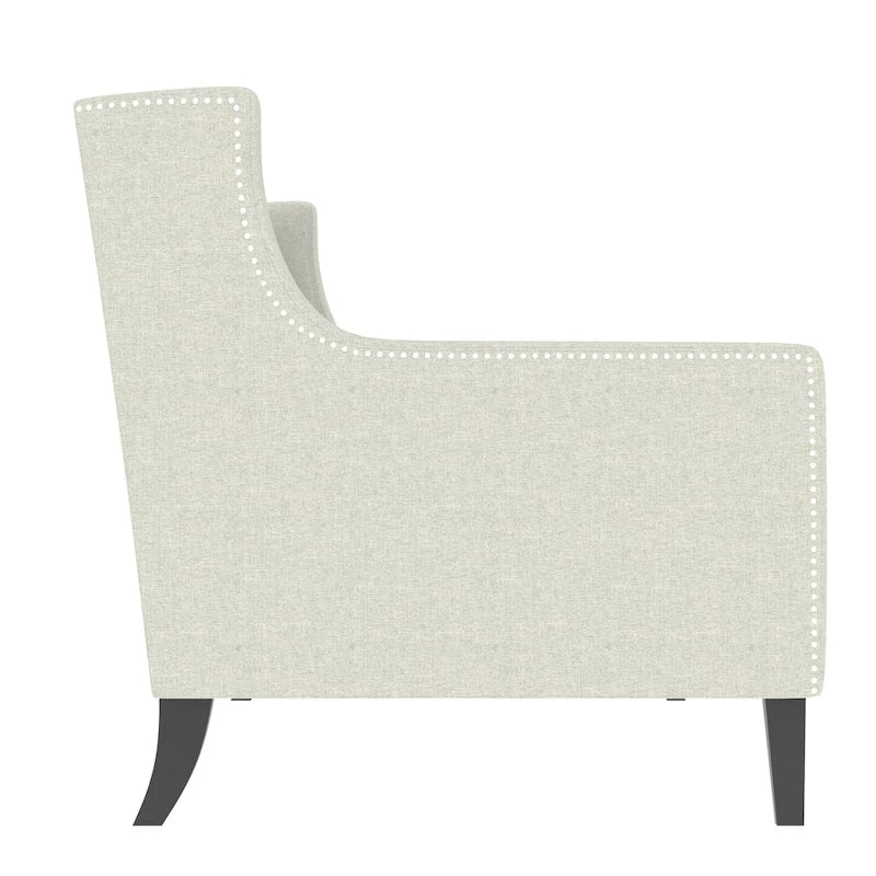 78.75 Polyester 3-Seater Sofa with Tufted Back and Cushions