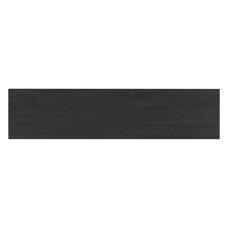Mirod Console Table with Natural Wood Veneer and V-Base
