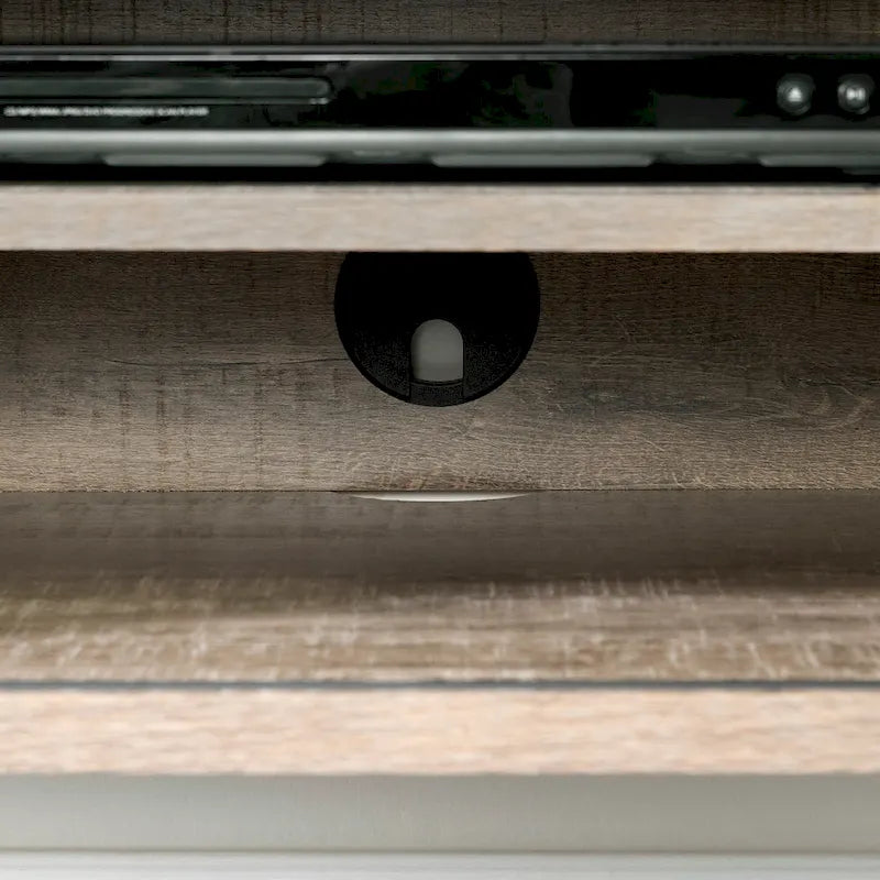 68-Inch Wall Mounted Media Console - Industrial Style
