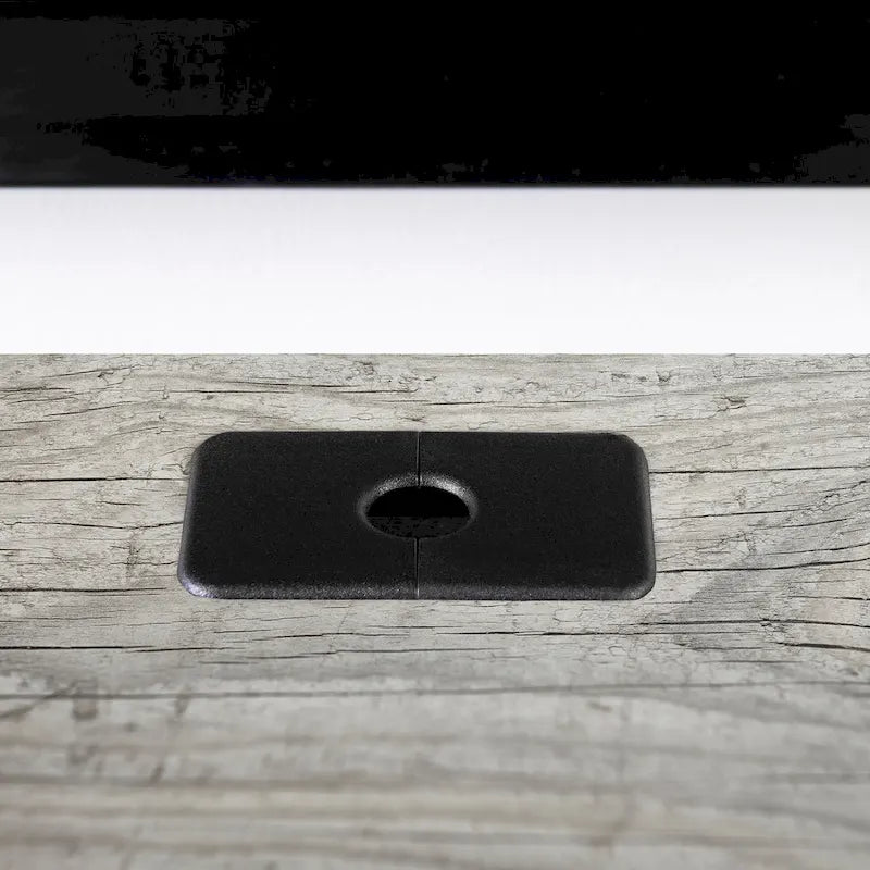 68-Inch Wall Mounted Media Console - Industrial Style