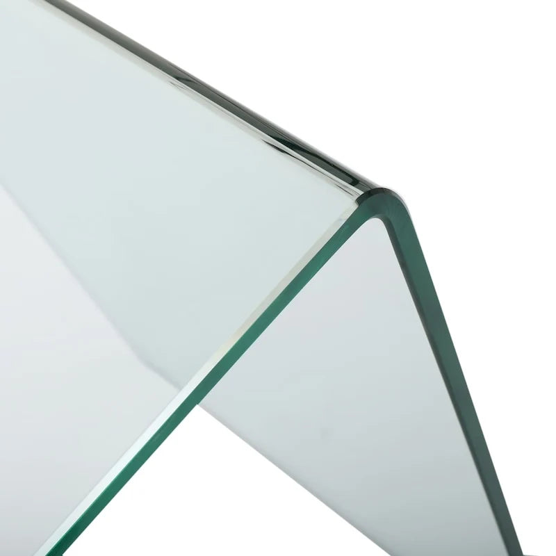 Bureau Ramona en verre trempé par Christopher Knight Home