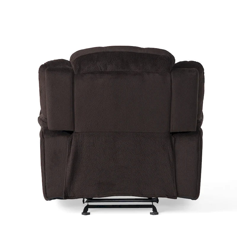Fauteuil inclinable et relax glissant en acier Hawthorne par Christopher Knight Home