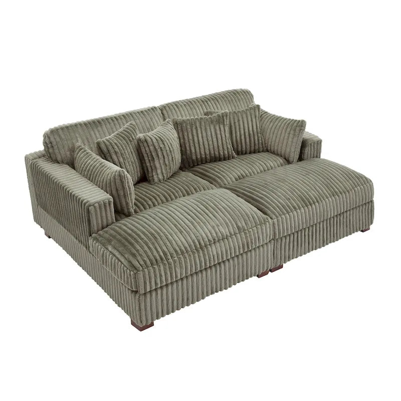 Canapé modulaire en tissu pour salon et chambre à coucher