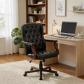 Fauteuil de bureau de direction avec dossier à oreilles et pivotant pour le bureau à domicile