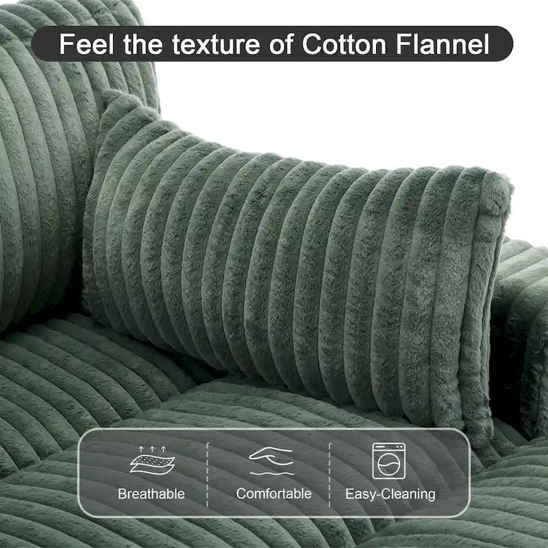 Canapé modulaire en tissu pour salon et chambre à coucher