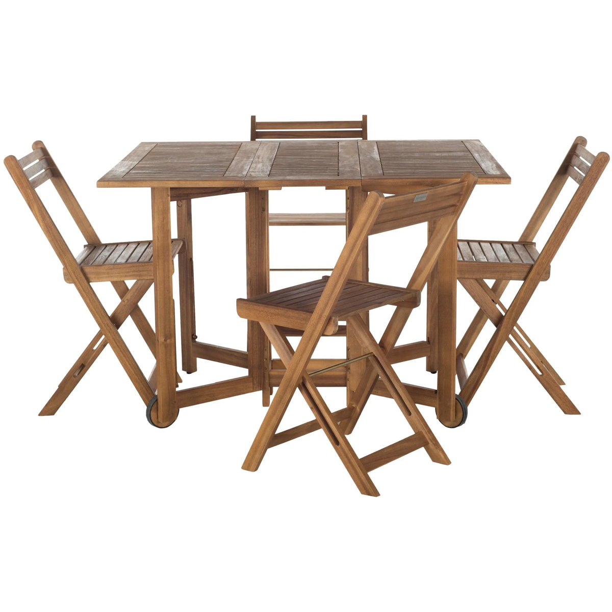 Ensemble de table à manger d'extérieur SAFAVIEH Outdoor Brandy 5 pièces - 43Lx35Px29H