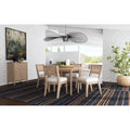 Brentwood Brown Wood Round Dining Table - N/A