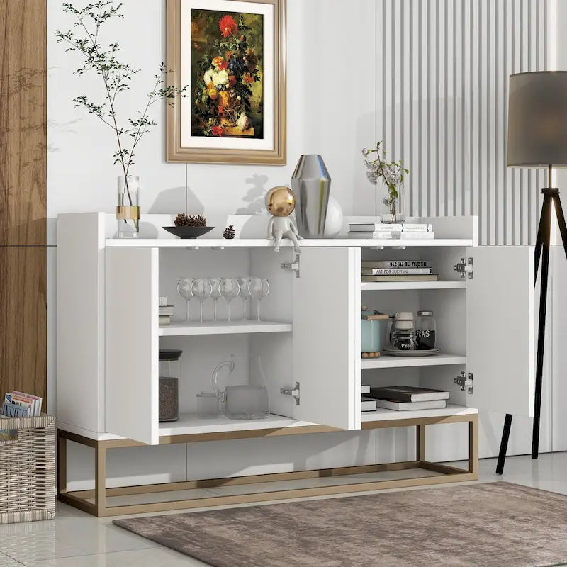 Sideboard Elegant Buffet Cabinet with Large Storage Space
