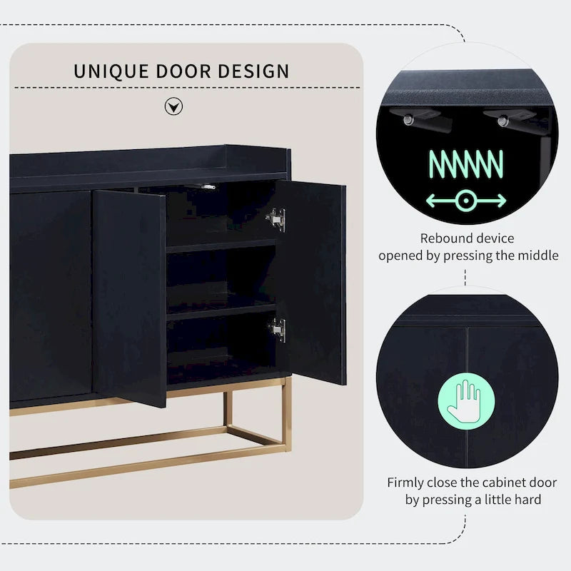 Sideboard Elegant Buffet Cabinet with Large Storage Space