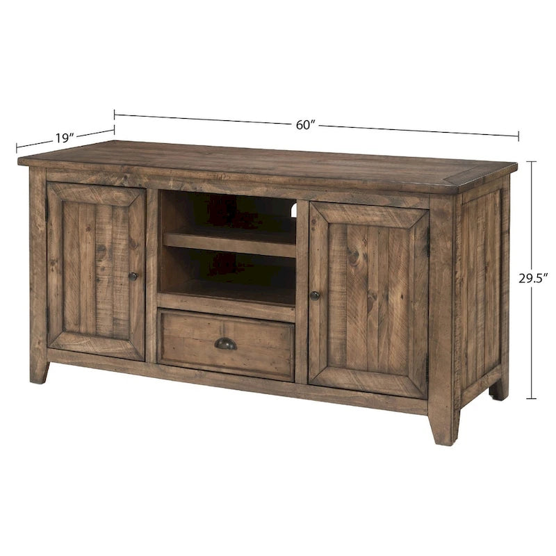 Downington Solid Wood 60-Inch TV Stand