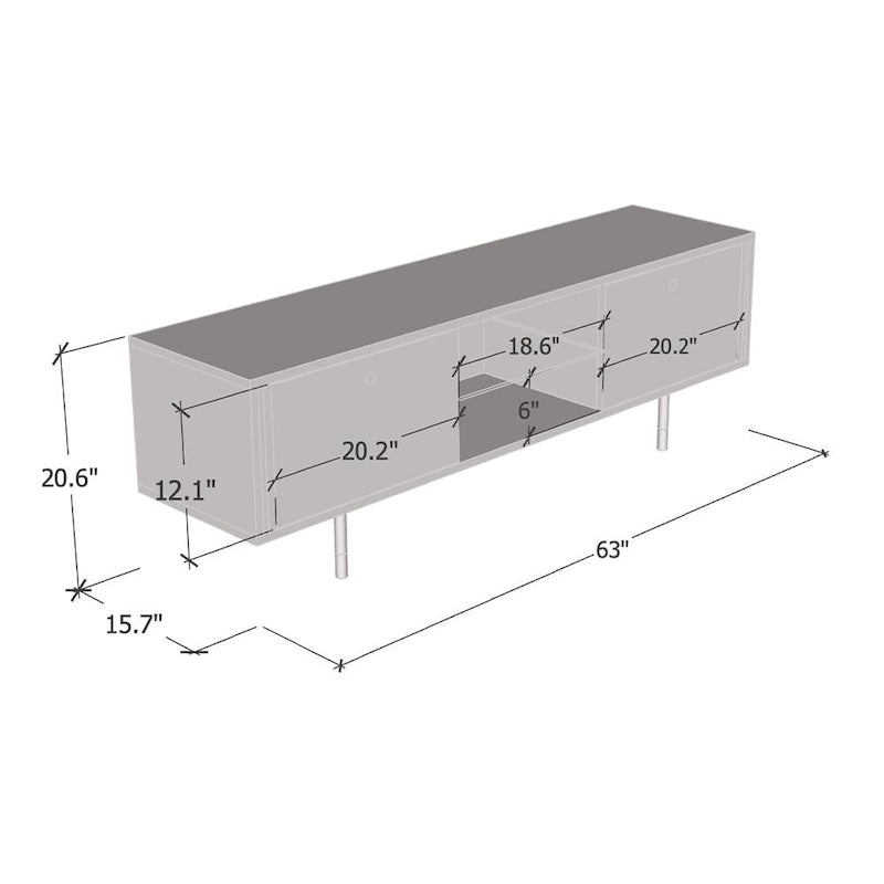 63-Inch TV Stand