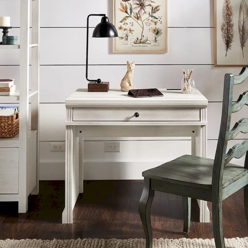 Hinesburg 35 in. Writing Desk with USB Charger