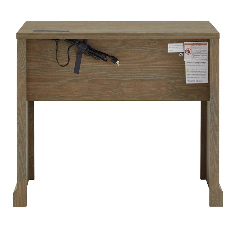 Hinesburg 35 in. Writing Desk with USB Charger