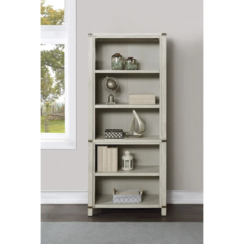 72-Inch Bookcase with Adjustable Shelves