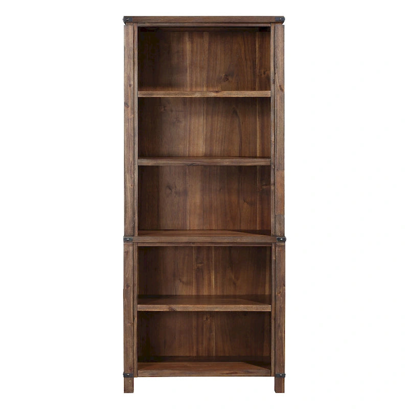 72-Inch Bookcase with Adjustable Shelves