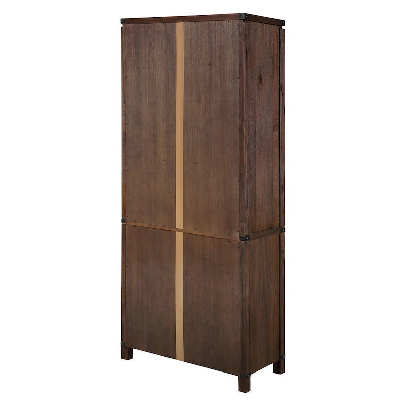 72-Inch Bookcase with Adjustable Shelves
