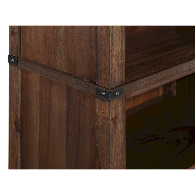 72-Inch Bookcase with Adjustable Shelves