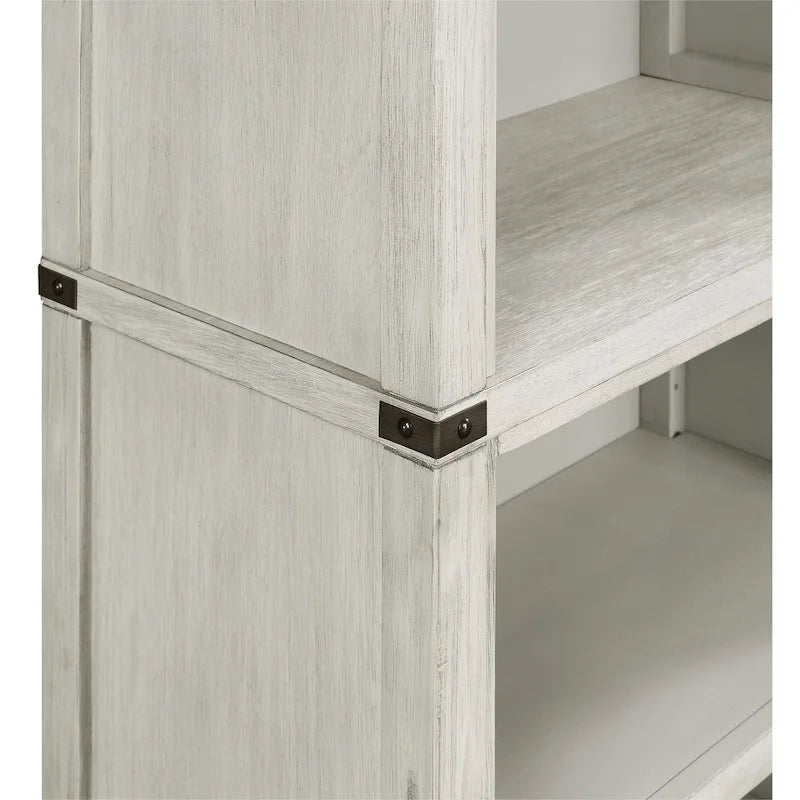 72-Inch Bookcase with Adjustable Shelves