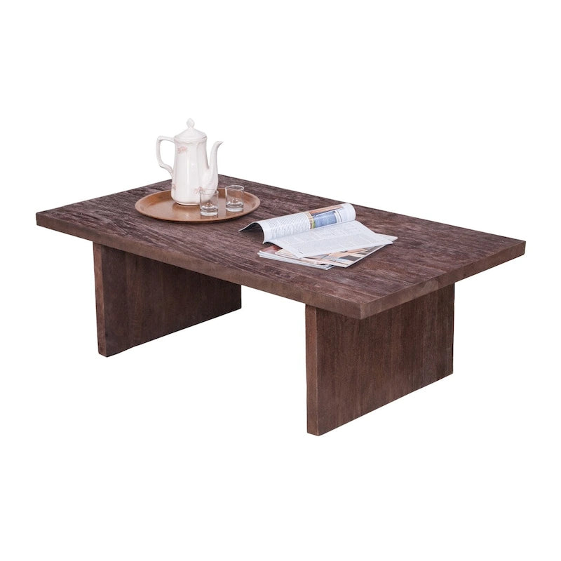 Mid-Century Rectangular Coffee Table - 47Wx26Dx16H