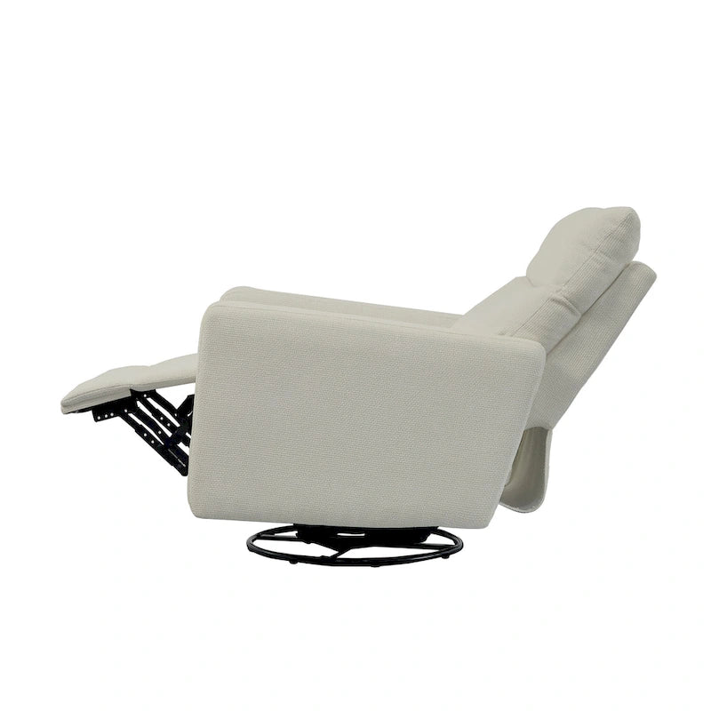 33.5-Inch Power Swivel Glider Recliner with USB Charger
