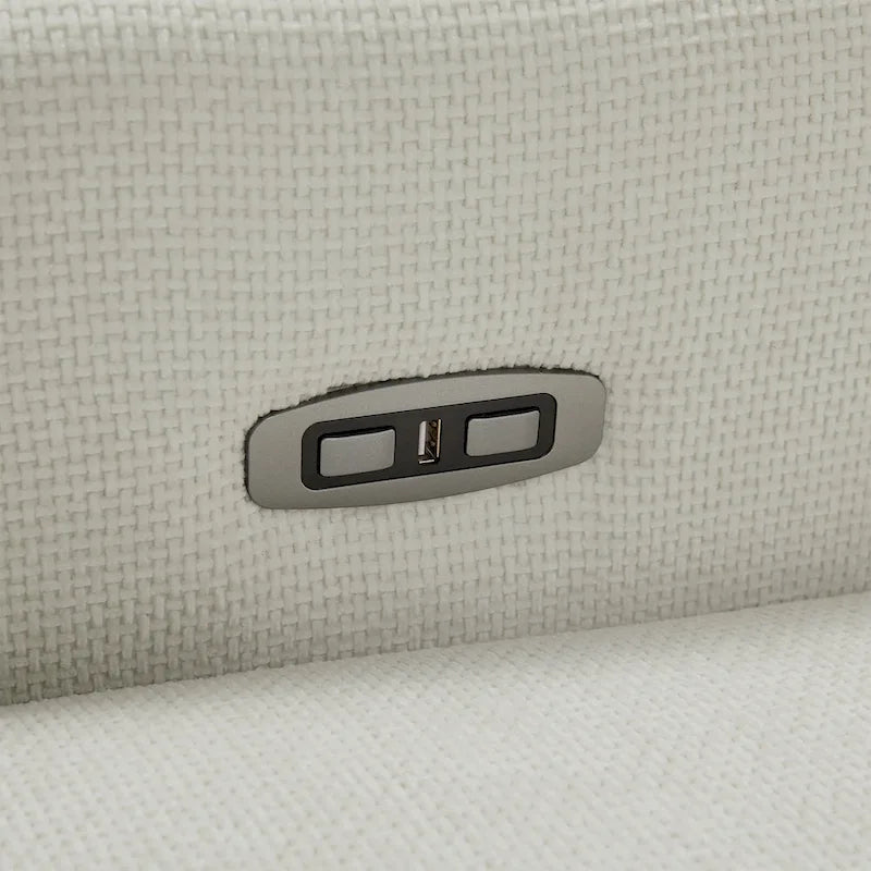 33.5-Inch Power Swivel Glider Recliner with USB Charger