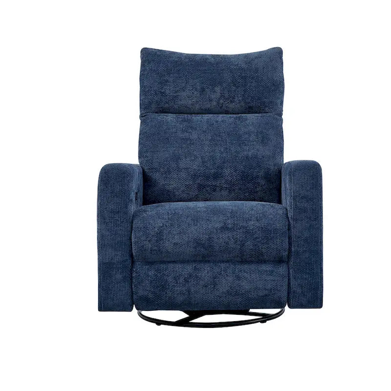 33.5-Inch Power Swivel Glider Recliner with USB Charger