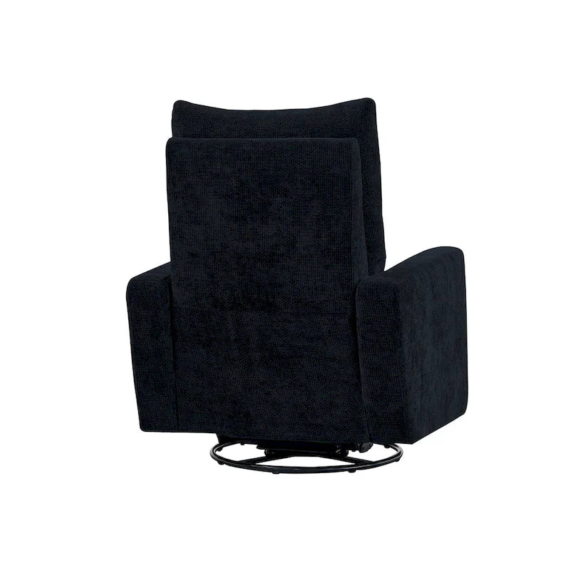 33.5-Inch Power Swivel Glider Recliner with USB Charger