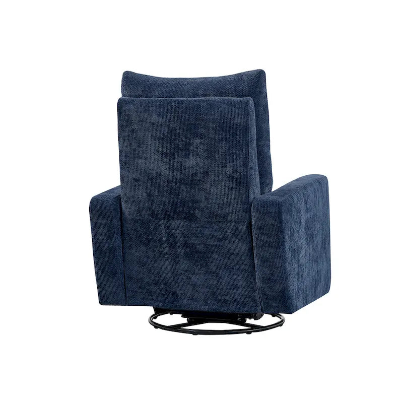 33.5-Inch Power Swivel Glider Recliner with USB Charger