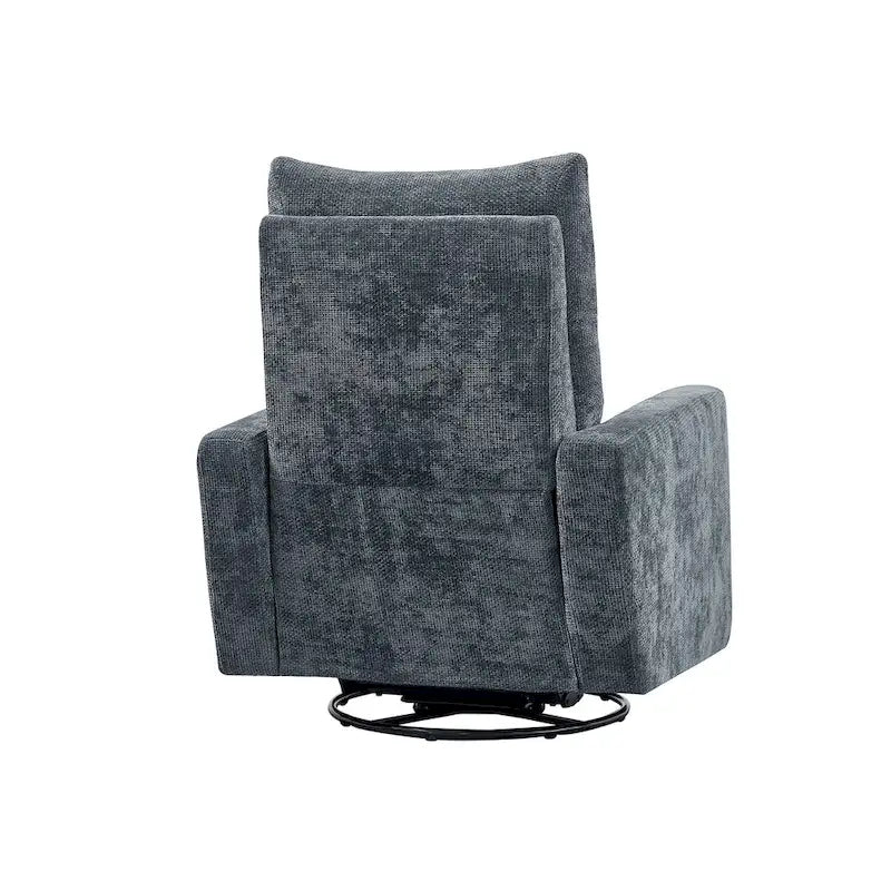 33.5-Inch Power Swivel Glider Recliner with USB Charger