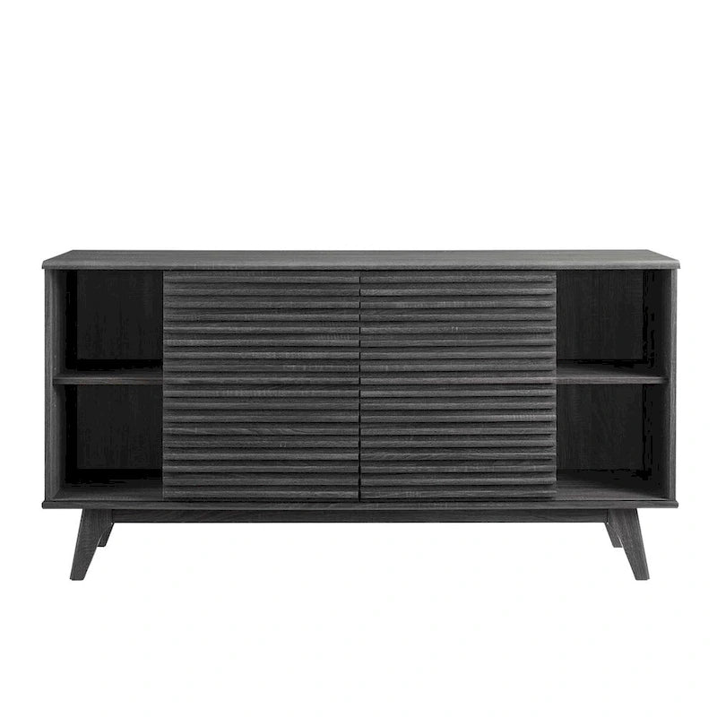 63-Inch Mid-Century Sideboard Buffet Table or TV Stand