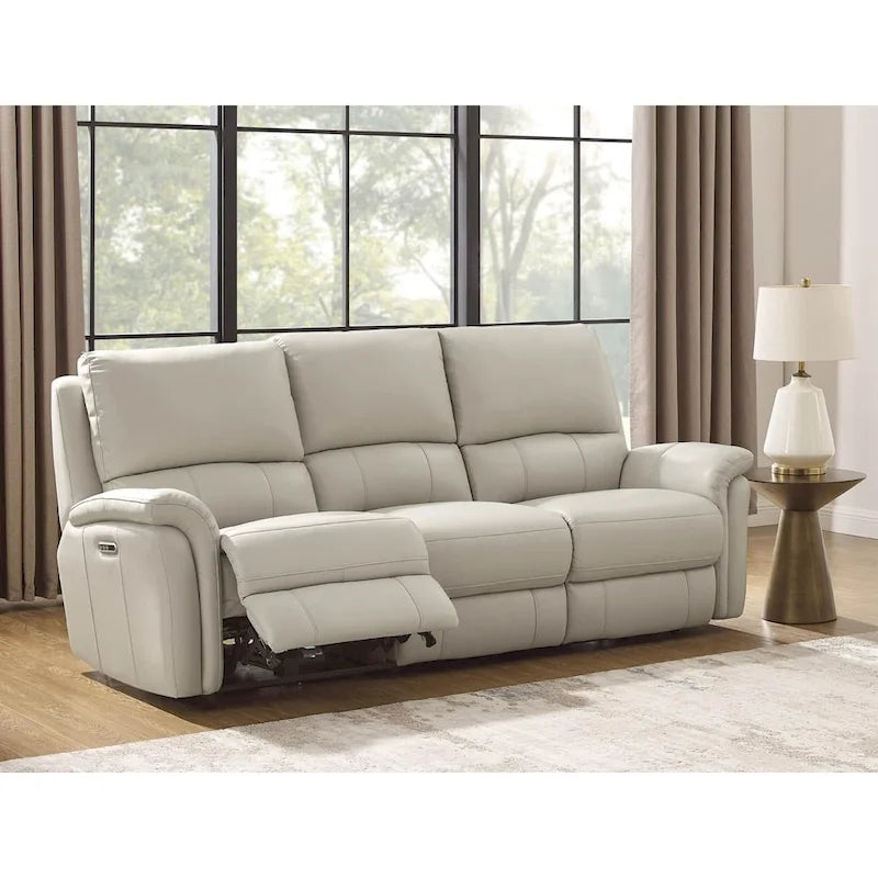 Erindale Zero Gravity Power Recline Sofa - Top Grain Leather