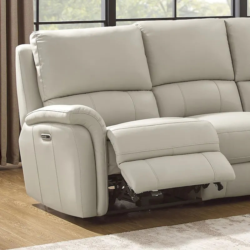 Erindale Zero Gravity Power Recline Sofa - Top Grain Leather