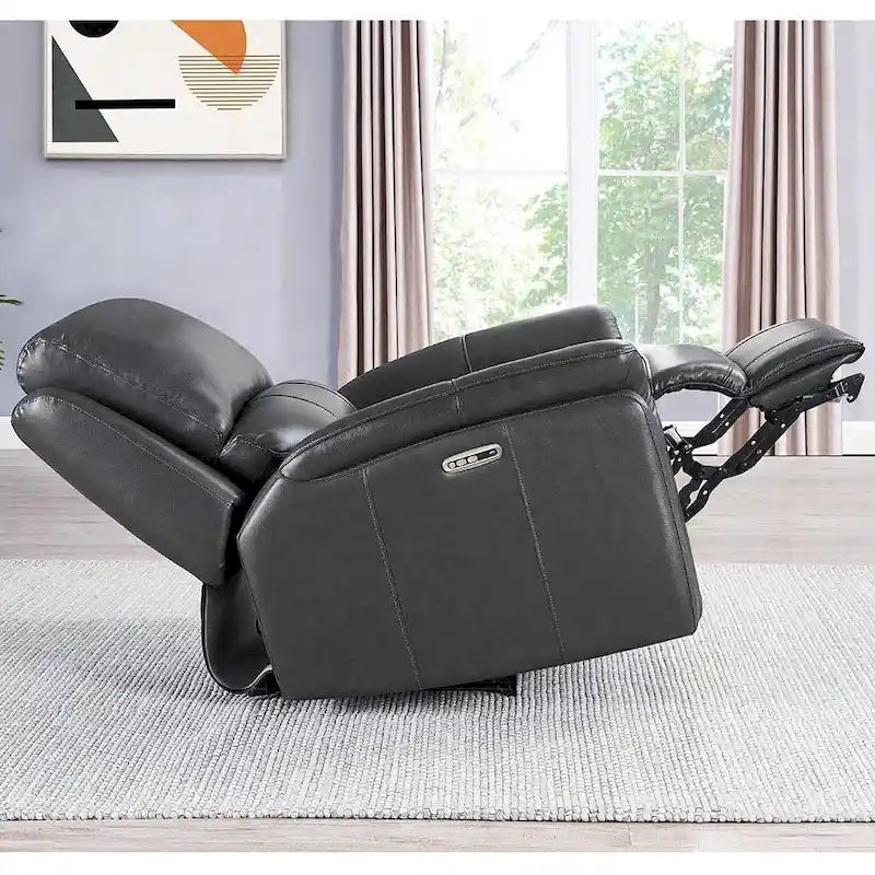 Erindale Zero Gravity Power Recline Sofa - Top Grain Leather