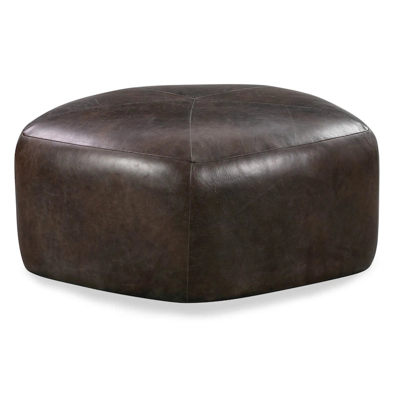 Porto Ottoman - Full Grain Genuine Italian Leather