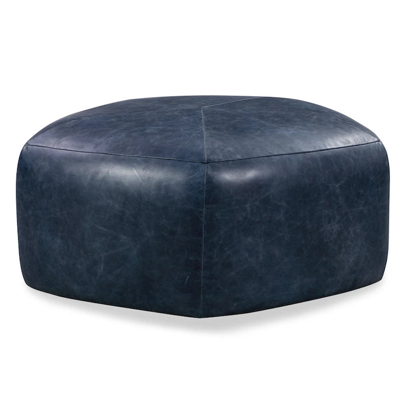 Porto Ottoman - Full Grain Genuine Italian Leather