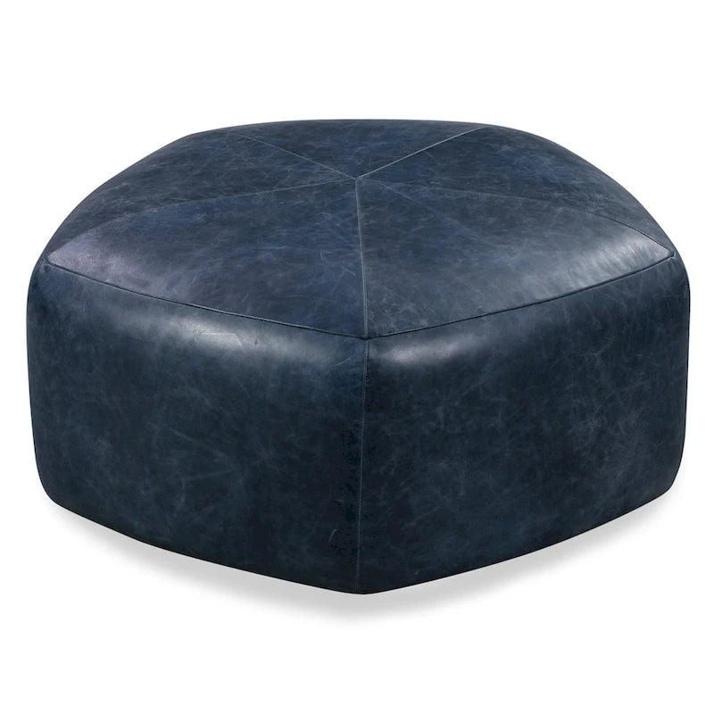 Porto Ottoman - Full Grain Genuine Italian Leather