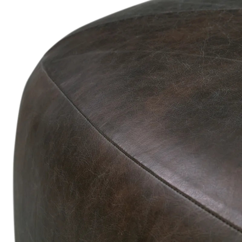 Porto Ottoman - Full Grain Genuine Italian Leather