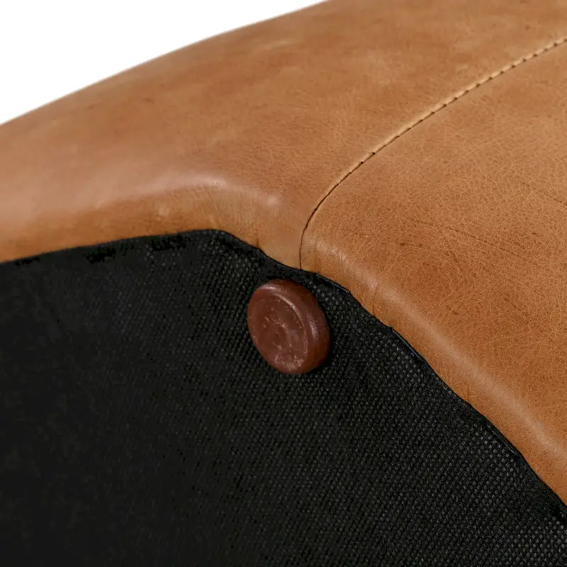 Porto Ottoman - Full Grain Genuine Italian Leather