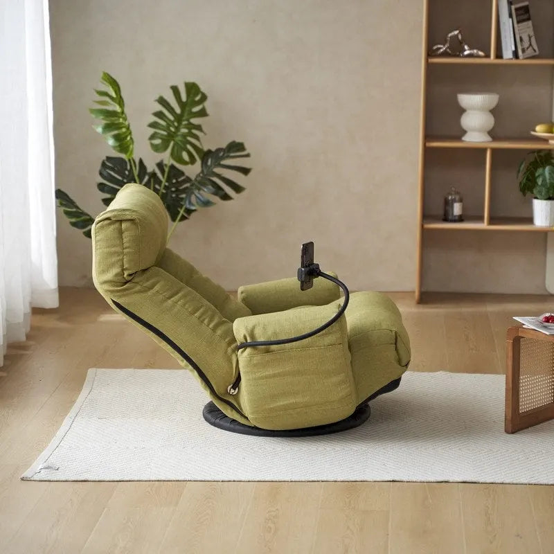 Fauteuil de jeu de sol ergonomique, pivotant et inclinable