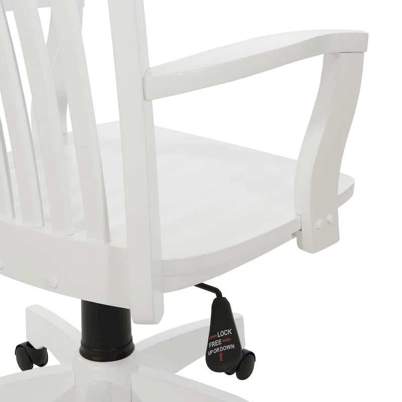 Chaise de banquier de luxe en bois
